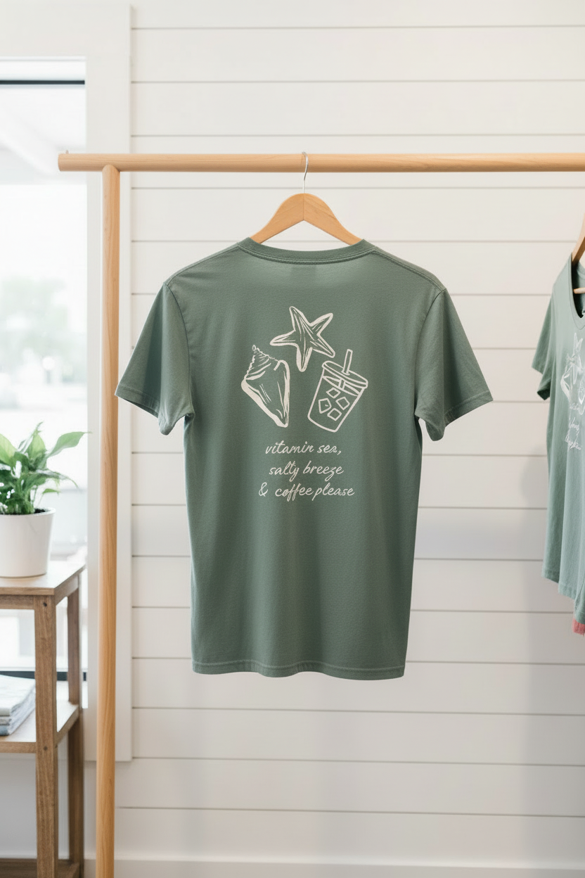 Vitamin Sea Tee (Tidepool)