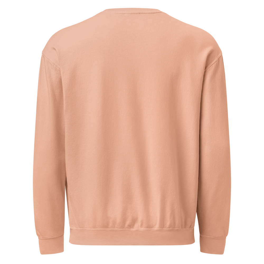 Embroidered Coastal Mama Crew (Peach)